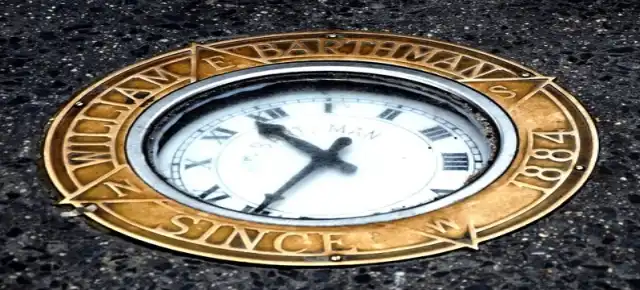 Barthman Sidewalk Clock